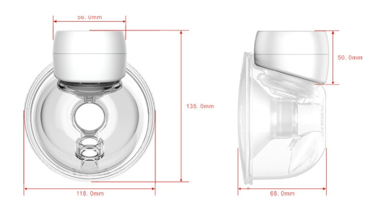 Wearable Breast Maternal Postpartum Full-automatic Milk Hands-free Portable Electric Bilateral Milker