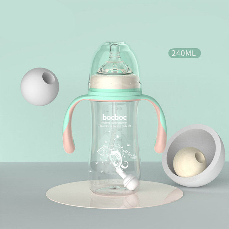 Newborn Baby Bottle Wide Caliber PP Baby Bottle