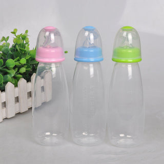 Soft Head Baby Rice Cereal Bottle Baby Training Pp Bottle Squeeze Spoon