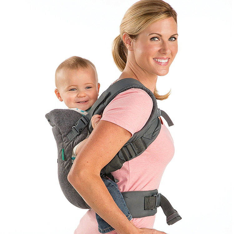 4-in-1 Double-shoulder Baby Carrier Suitable for Four Seasons