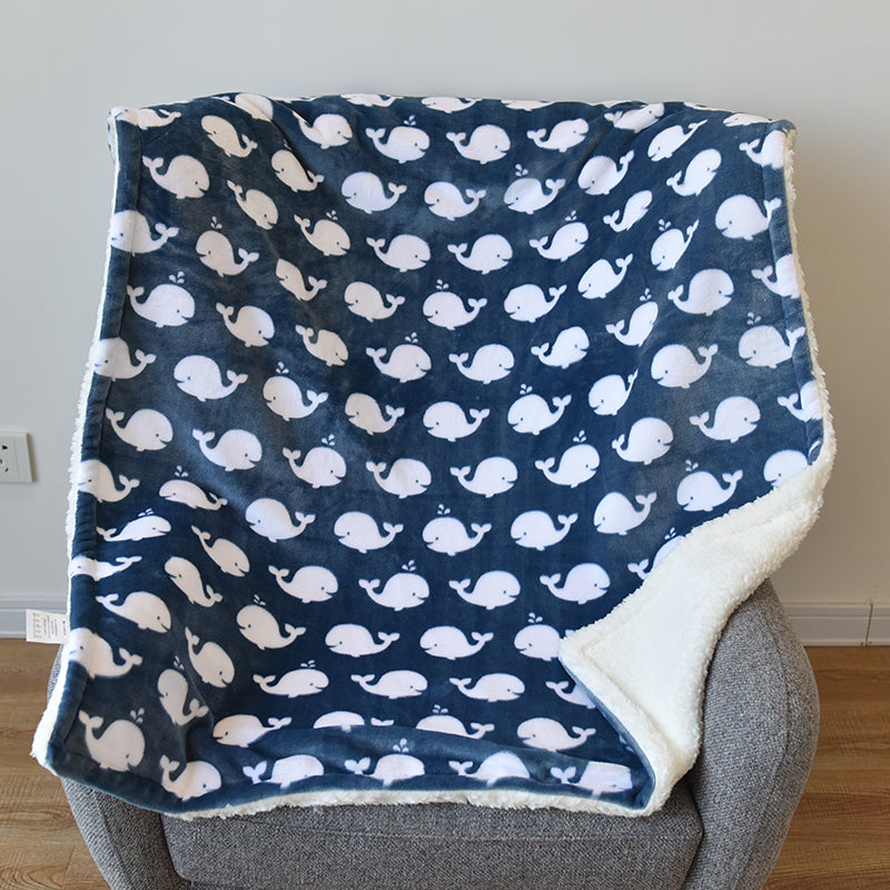 Baby Flannel Blanket Shawl Blanket