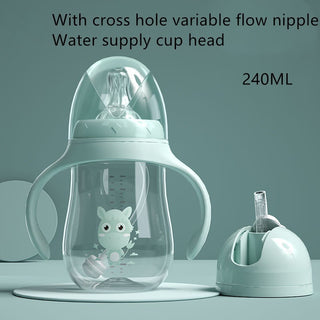 Baby Wide-diameter Baby Bottle, Child Drinking Cup Sippy Cup