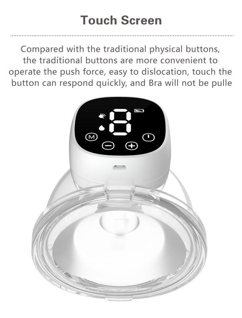 Wearable Breast Maternal Postpartum Full-automatic Milk Hands-free Portable Electric Bilateral Milker