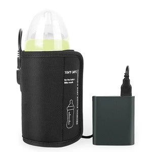 Baby bottle heating insulation cover