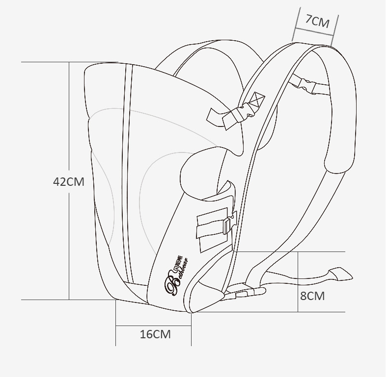 Baby strap baby carrier