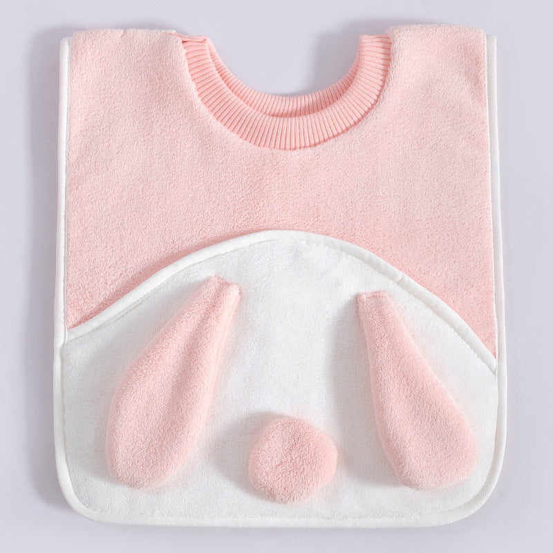 Child Wash Towel Baby Embroidery Bib