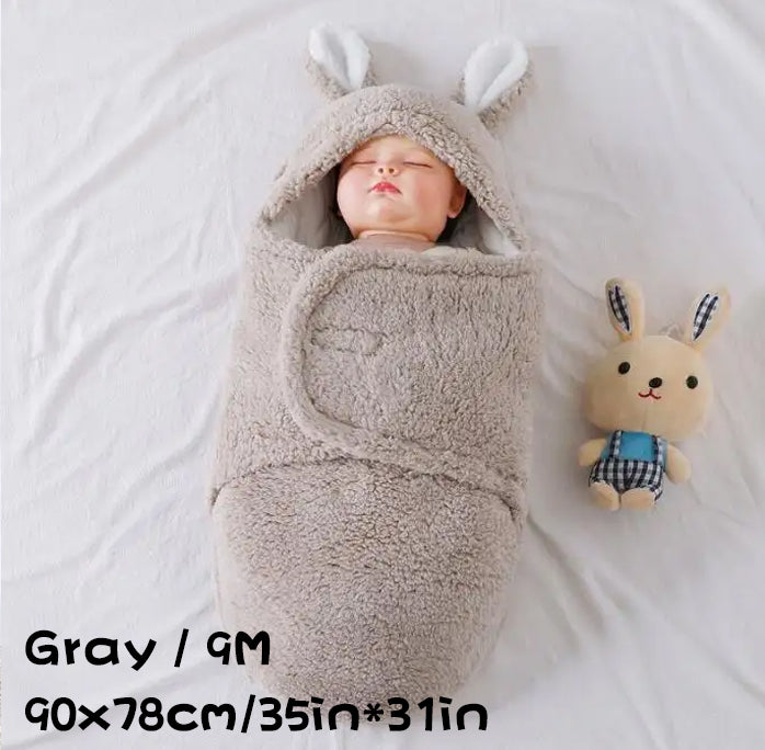 Super Soft Baby Sleeping Bag  Newborn Swaddle Blankets