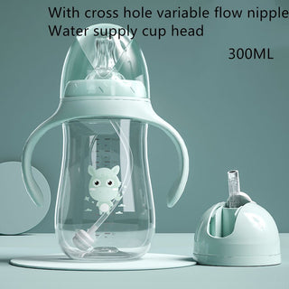 Baby Wide-diameter Baby Bottle, Child Drinking Cup Sippy Cup