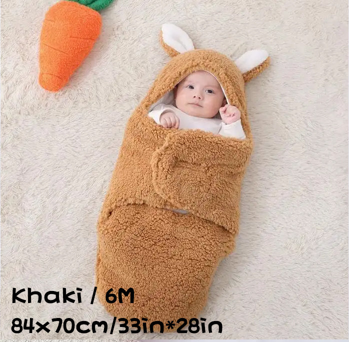 Super Soft Baby Sleeping Bag  Newborn Swaddle Blankets