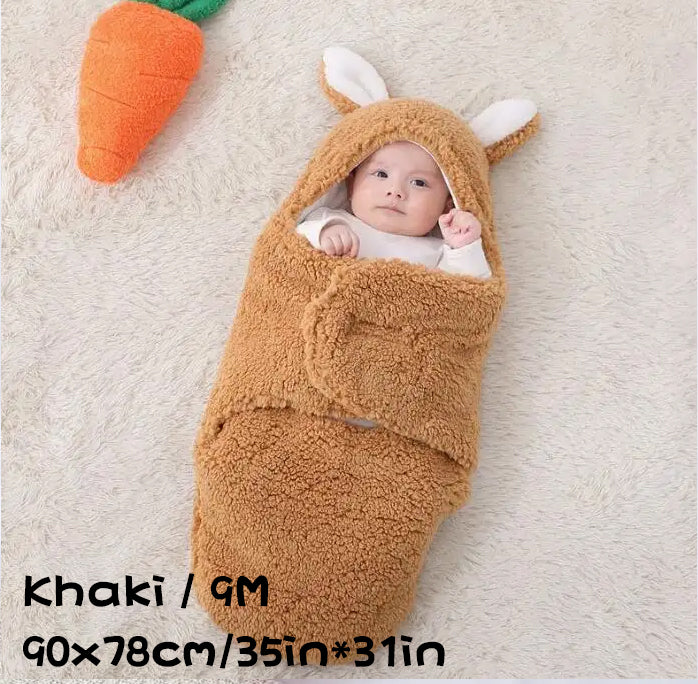 Super Soft Baby Sleeping Bag  Newborn Swaddle Blankets