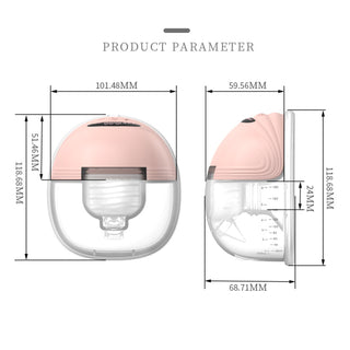 Electric Breast  Wearable Integrated Bilateral Automatic Breast Suction