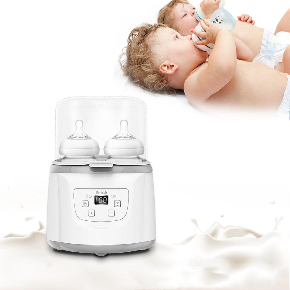 Double Baby Bottle Warmer Multifunctional Warm Milk Sterilizer