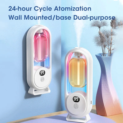 Smart Essential Oil Diffuser 5-Speed Adjustable Speed Household Fragrance Machine Kitchen & Bathroom Deodorizer Atomizer