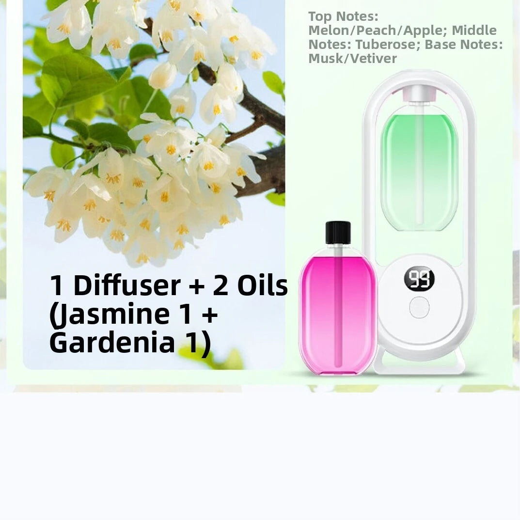 Smart Essential Oil Diffuser 5-Speed Adjustable Speed Household Fragrance Machine Kitchen & Bathroom Deodorizer Atomizer