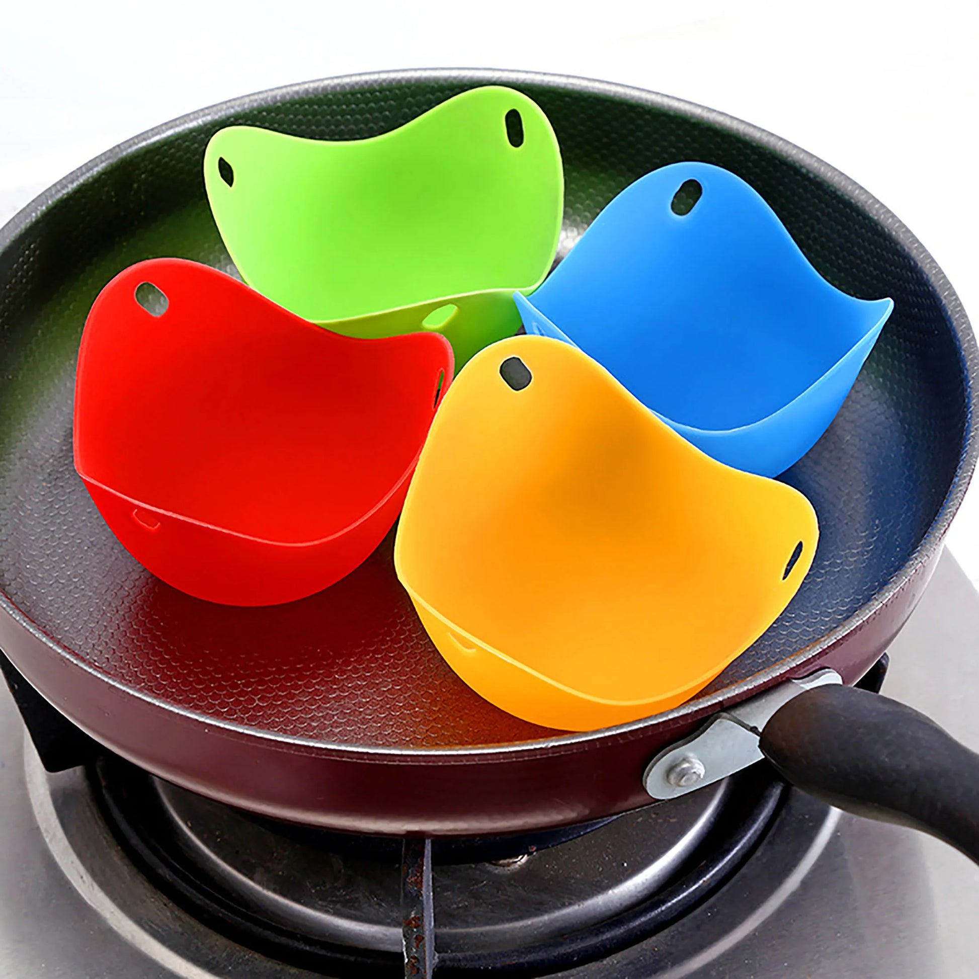 Silicone Egg Poacher Cups Egg Boiler Mold Cup for Microwave Air Fryer Stovetop Eggs Cooking - Gloweve