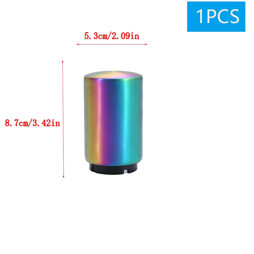 1/2Pcs Automatic Beer Bottle Opener Magnet Beer Opener Stainless Steel Push Down Opener Wine Soda Cap Opener Kitchen Accessory - Gloweve