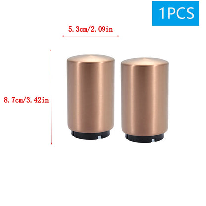 1/2Pcs Automatic Beer Bottle Opener Magnet Beer Opener Stainless Steel Push Down Opener Wine Soda Cap Opener Kitchen Accessory - Gloweve