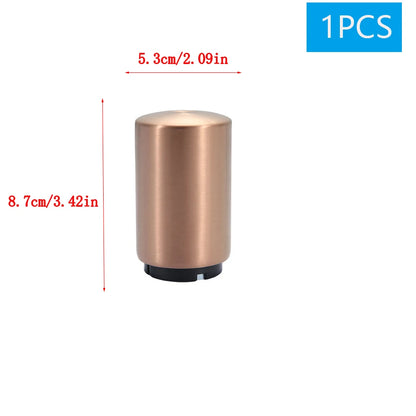 1/2Pcs Automatic Beer Bottle Opener Magnet Beer Opener Stainless Steel Push Down Opener Wine Soda Cap Opener Kitchen Accessory - Gloweve