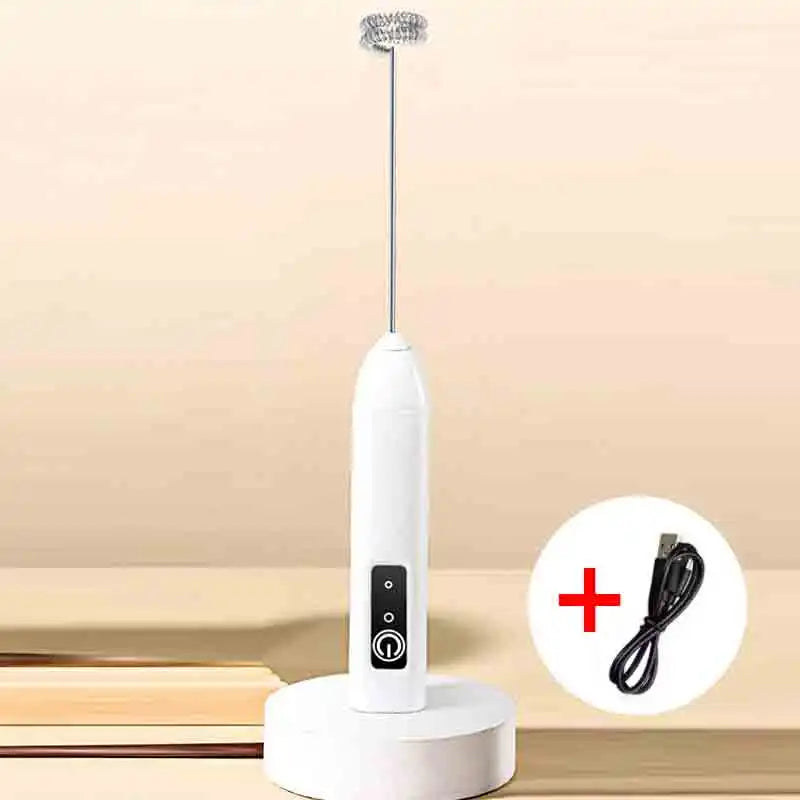 Hot sale Electric Milk Frother Handheld Egg Beater Foamer Coffee Maker Electric Blender Mixer Mini Portable Blender Kitchen Tool - Gloweve