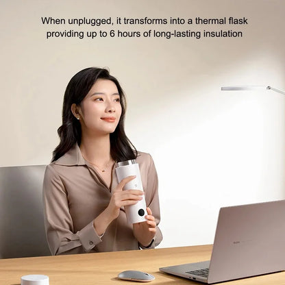 NEW XIAOMI Mijia Portable Electric Kettle 2 Thermos Cup Fast Water Boiler 350ml Smart Temperature Insulated Kettle Travel (CN) - Gloweve