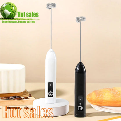 Hot sale Electric Milk Frother Handheld Egg Beater Foamer Coffee Maker Electric Blender Mixer Mini Portable Blender Kitchen Tool - Gloweve