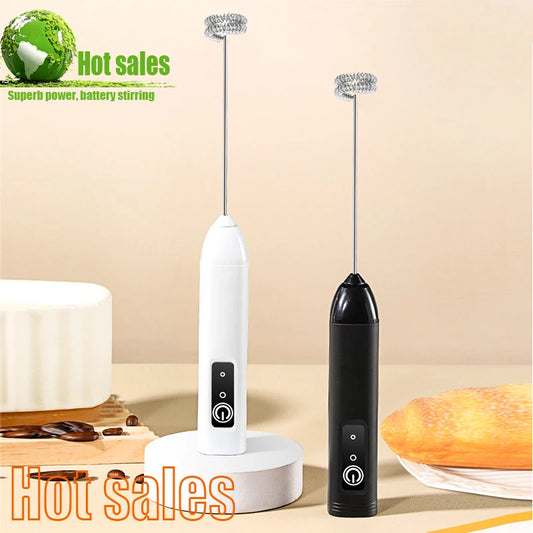 Hot sale Electric Milk Frother Handheld Egg Beater Foamer Coffee Maker Electric Blender Mixer Mini Portable Blender Kitchen Tool - Gloweve