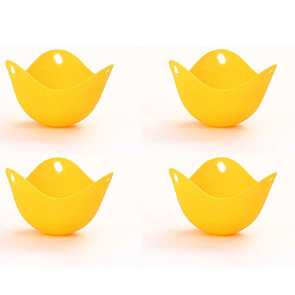 Silicone Egg Poacher Cups Egg Boiler Mold Cup for Microwave Air Fryer Stovetop Eggs Cooking - Gloweve