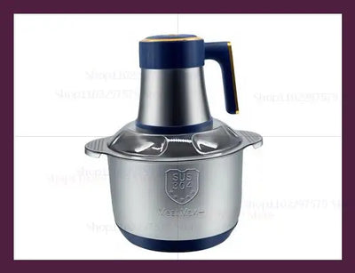Household Meat Grinder Five-speed Stainless Steel Ground Meat Fruit and Vegetables Electric Kitchen Blenders Food Processor