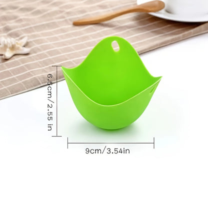 Silicone Egg Poacher Cups Egg Boiler Mold Cup for Microwave Air Fryer Stovetop Eggs Cooking - Gloweve