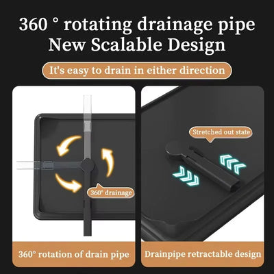 New Premium Dish Drying Rack for Kitchen Countertop Double Layer Multi tier Style with Cup and Bowl Storage Kitchen Organizer