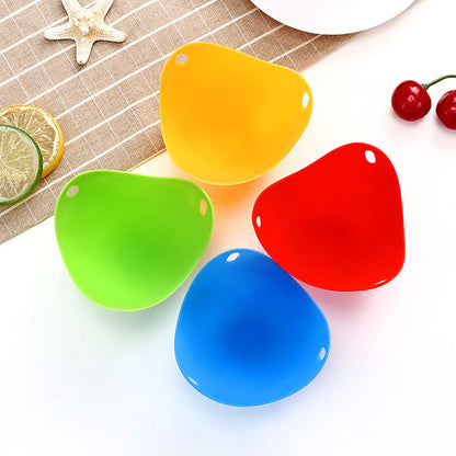 Silicone Egg Poacher Cups Egg Boiler Mold Cup for Microwave Air Fryer Stovetop Eggs Cooking - Gloweve