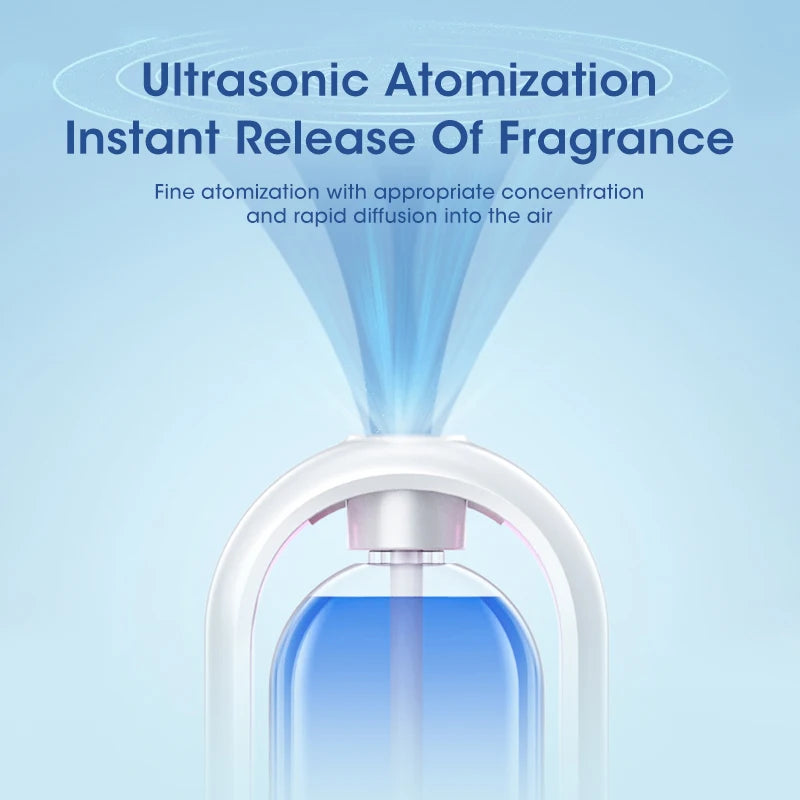 Smart Essential Oil Diffuser 5-Speed Adjustable Speed Household Fragrance Machine Kitchen & Bathroom Deodorizer Atomizer