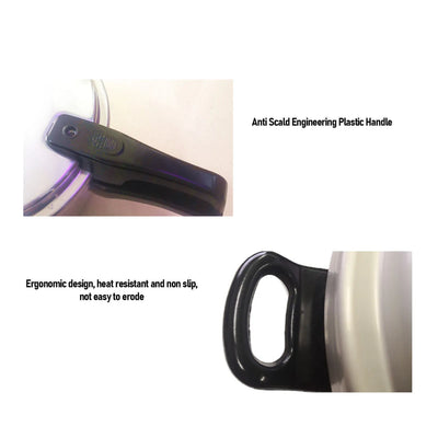 Pressure Cooker Aluminium Alloy Explosion Proof Large Capacity Pressure Canning Pot Cooker Fast Cooking Pot