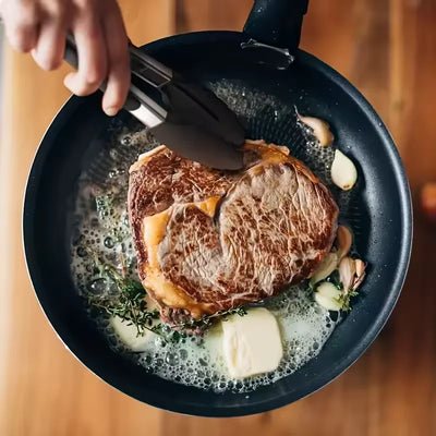 Kitchen Tongs Stainless Steel Food Tongs with Silicone Tips Meat Salad Bread Clip Barbecue Grill Buffet Clamp Cooking Tool Brush