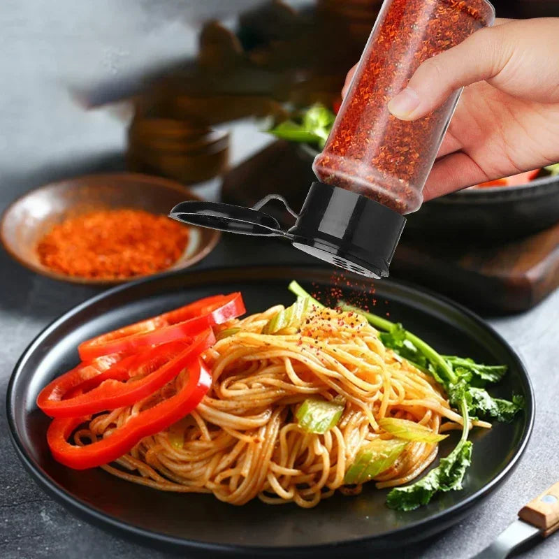 Spice Jars Set 5/10/15/20PC Jars for Spices Salt and Pepper Shaker Seasoning Jar Spice Organizer Plastic Barbecue Condiment - Gloweve