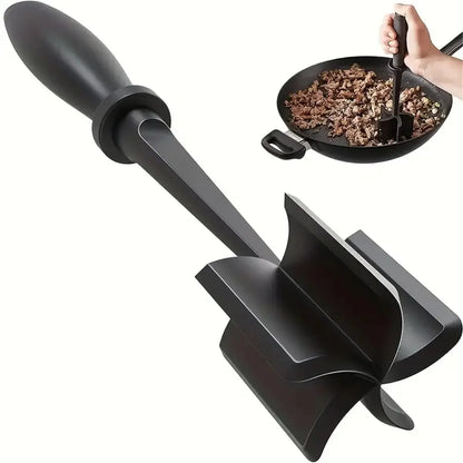 Meat Chopper Hamburger Chopper Potato Masher-Professional Multifunctional Heat Resistant Nylon Ground Beef Smasher Kitchen Tools - Gloweve