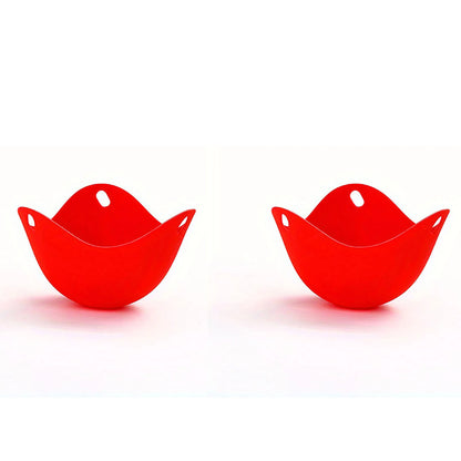 Silicone Egg Poacher Cups Egg Boiler Mold Cup for Microwave Air Fryer Stovetop Eggs Cooking - Gloweve