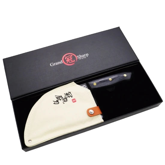 New Handmade Forged Chinese Cleaver Chef Knife Clad Steel Vegetables Meat Slicing Knife Professional Kitchen Cooking Tools