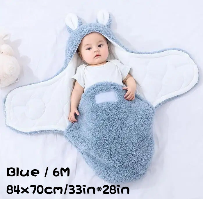 Super Soft Baby Sleeping Bag  Newborn Swaddle Blankets