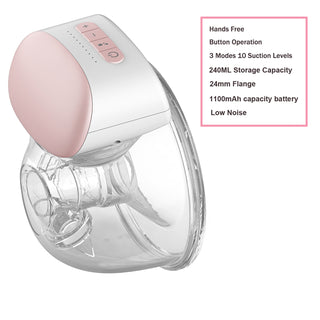 Wearable Portable Electric Breast Pump