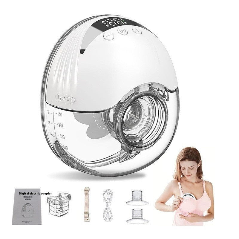 Wearable Hands-free Breast Electric Portable Bilateral Automatic Integrated Milk Claw Piece
