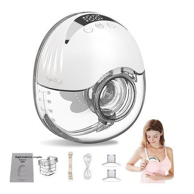 Wearable Hands-free Breast Electric Portable Bilateral Automatic Integrated Milk Claw Piece